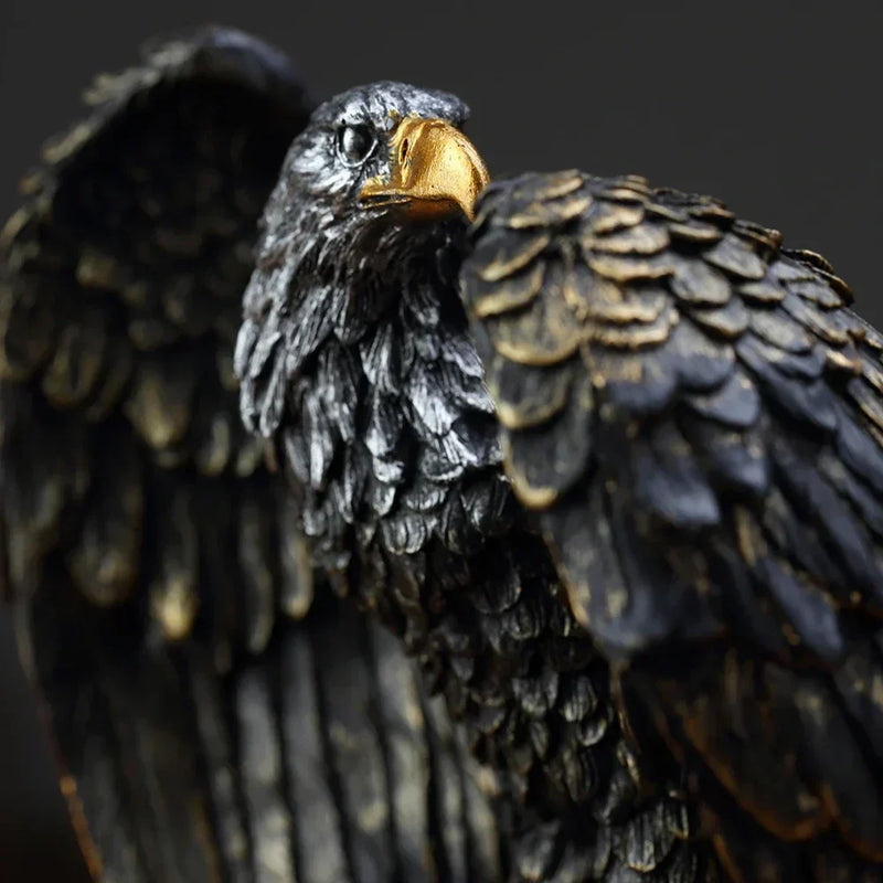 Decoratieve Bronzen Adelaar Sculptuur – Aquila