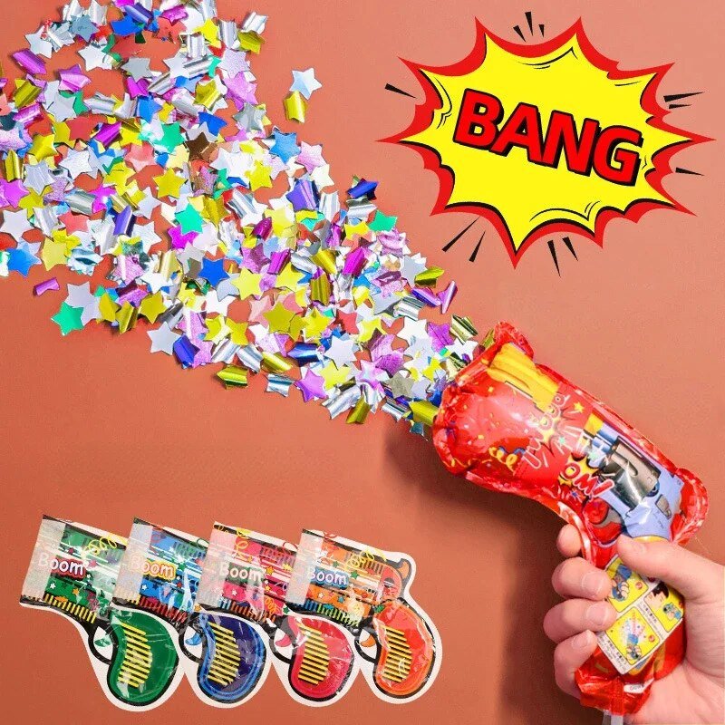 PartyPop Blaster | Handheld confetti magie voor instant feest!