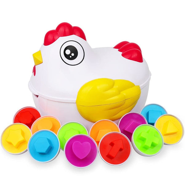 Creatief Eierpuzzel voor Kinderen - EggCiting Puzzelsysteem