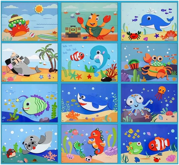 3D Schuimstickers Puzzel - PuzzlePal