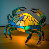 Artistieke Glasmozaïek Dierenlamp – Kleur en Sfeer in Huis