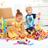 64-delige Magnetische Bouwstenen - Creatix