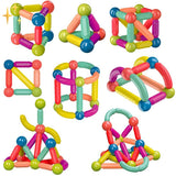64-delige Magnetische Bouwstenen - Creatix