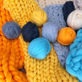 DIY Chunky XL 1000 Gram Wolgaren voor Zachte Dekens - LuxeWool