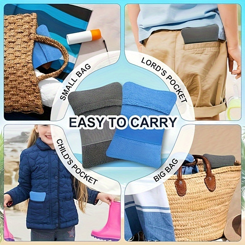 Strand Zand Verwijdering Zak – Snelle Zandverwijdering met Elastische Band voor Strand en Vakanties