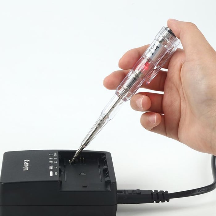 Draagbare spanningsmeter voor elektriciens – Voltagrip