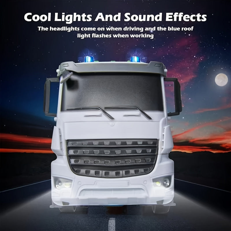 EcoTruck RC Vuilniswagen - Realistische Speelgoedwagen met Licht & Geluid