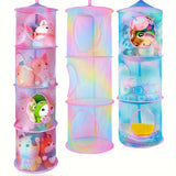 TidyTower 4-Laags Opbergnet - Ruimtebesparend en Multifunctioneel