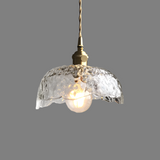 Elegante Glazen Hanglamp – Moderne Messing & Glazen Hanglamp