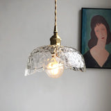 Elegante Glazen Hanglamp – Moderne Messing & Glazen Hanglamp