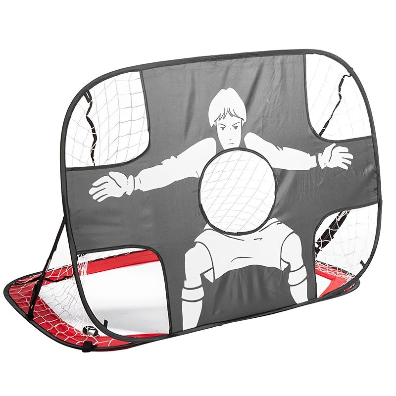 2-in-1 Opvouwbaar Voetbaldoel – Ideaal voor Training en Buitenplezier