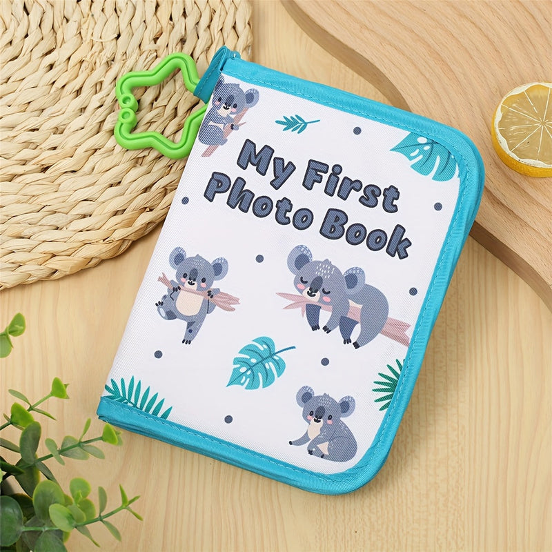 Giraffe Themed Fotoalbum – Duurzaam Herinneringenboek voor Baby's Eerste Foto's
