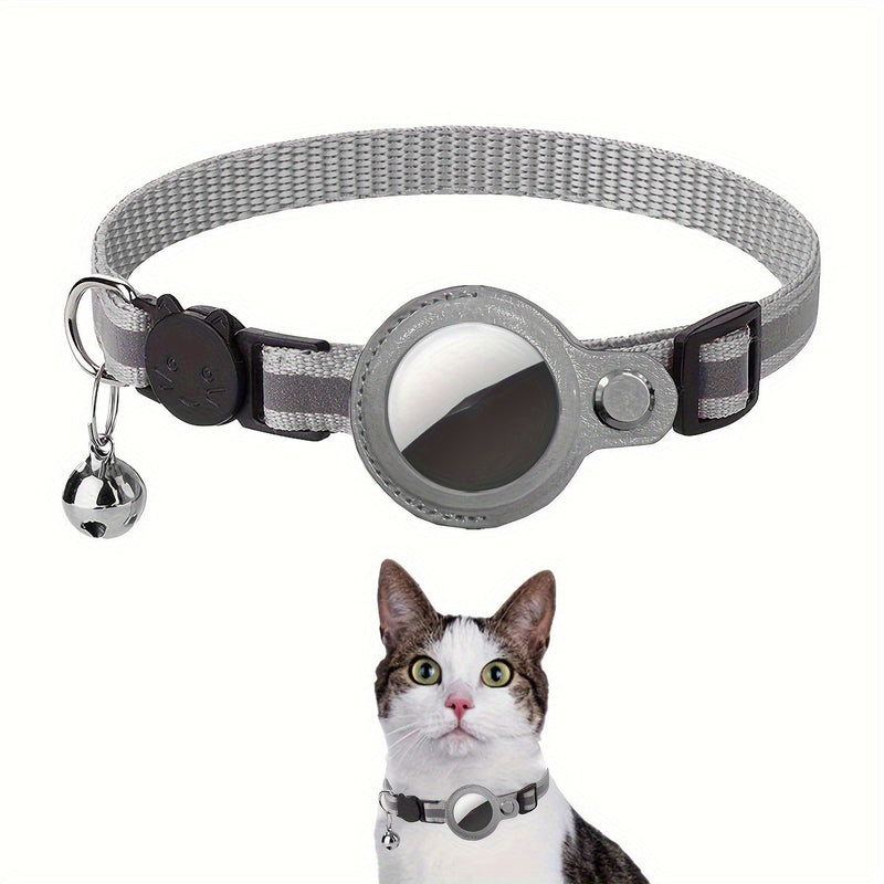 Reflecterende Kattenhalsband – Veiligheidsbuckle en Bel voor Extra Zichtbaarheid