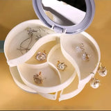 Draaibare Sieraden Opbergdoos (4 Lagen)