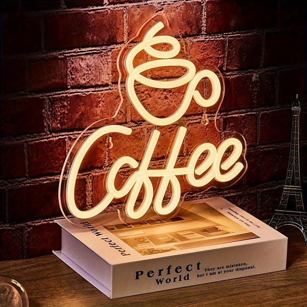 LED-Neonschild in Koffiestijl – Jules
