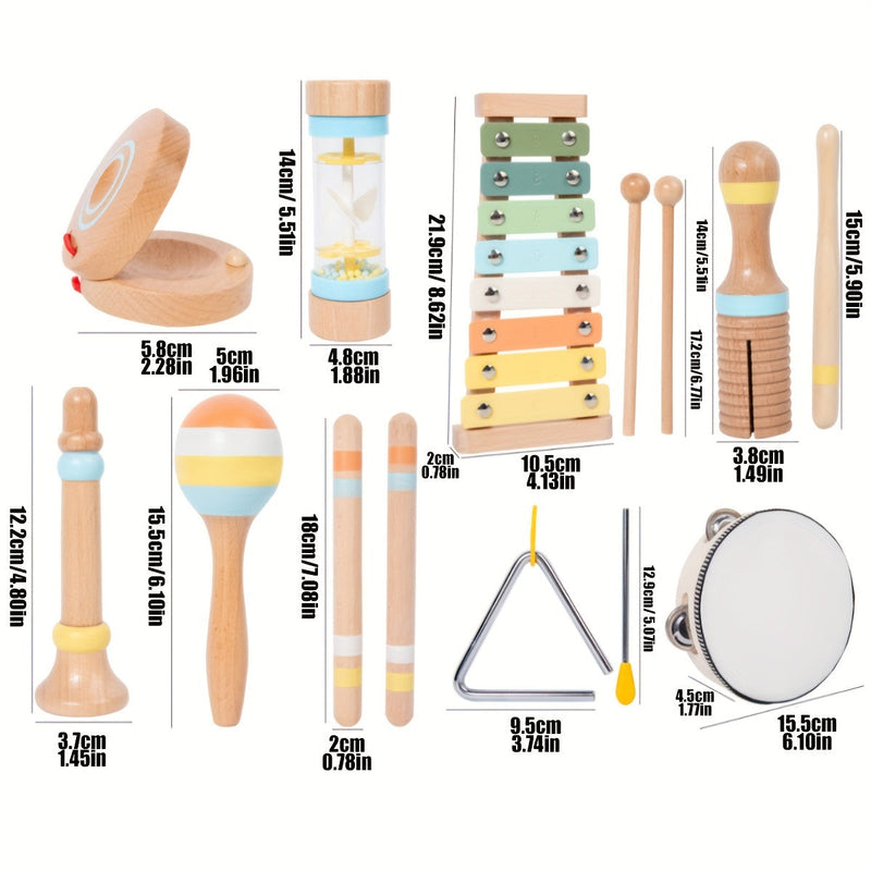 Educatieve Muziekinstrumenten Set - Perfect voor Creatieve Ontwikkeling