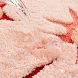 Fluffy Bloemen Badkamer Tapijt – Absorberend en Zacht voor Extra Comfort