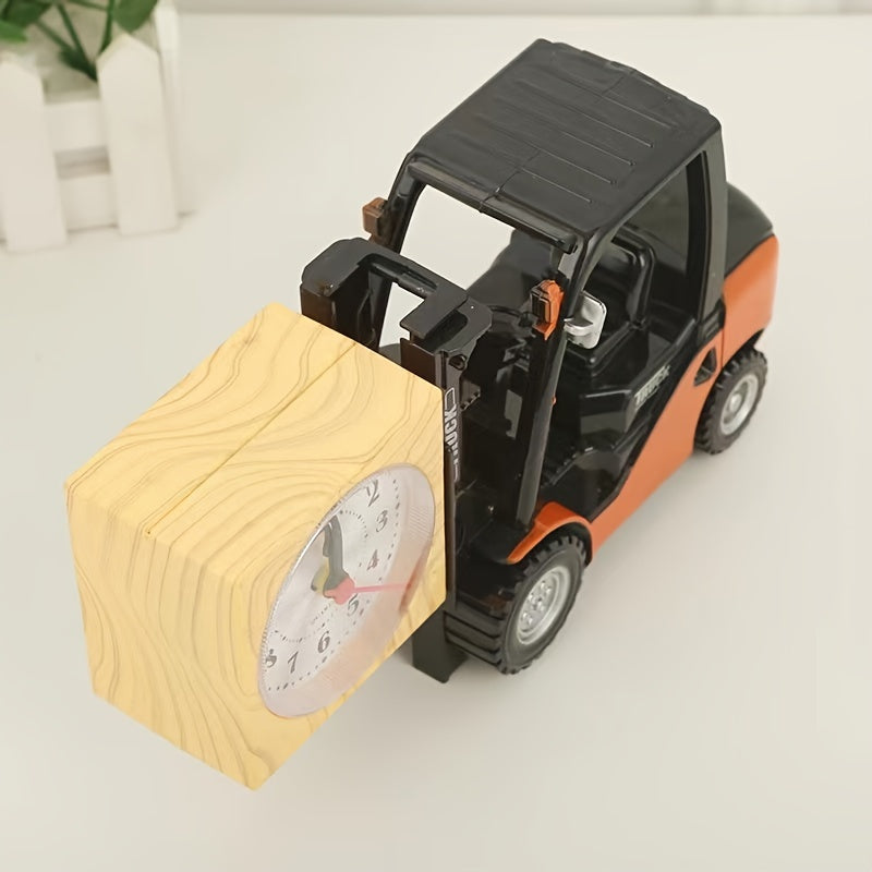 Retro Forklift Wekker – Uniek en Creatief Ontwerp voor Studenten en Kamerdecoratie