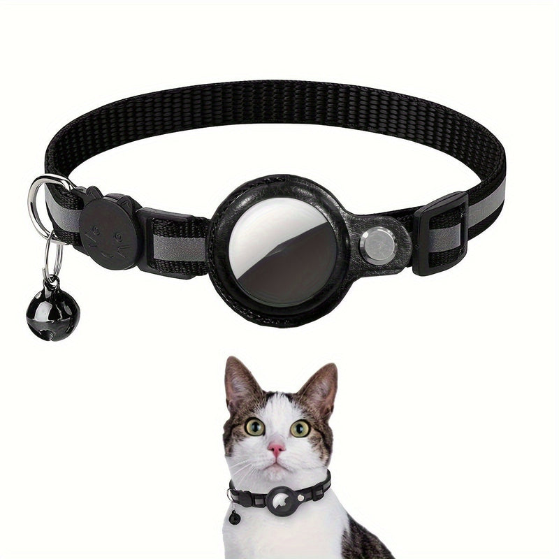 Reflecterende Kattenhalsband – Veiligheidsbuckle en Bel voor Extra Zichtbaarheid