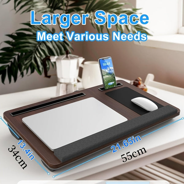 WorkEase Laptopbureau – Comfortabel Werken waar je Maar Wilt