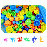 Educatieve Plastic Bouwblokjes – Stimuleer Creatief Denken en Kleurherkenning