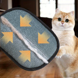 FurEase Huisdierhaarverwijderingshandschoenen – 4 Stuks voor Honden en Katten