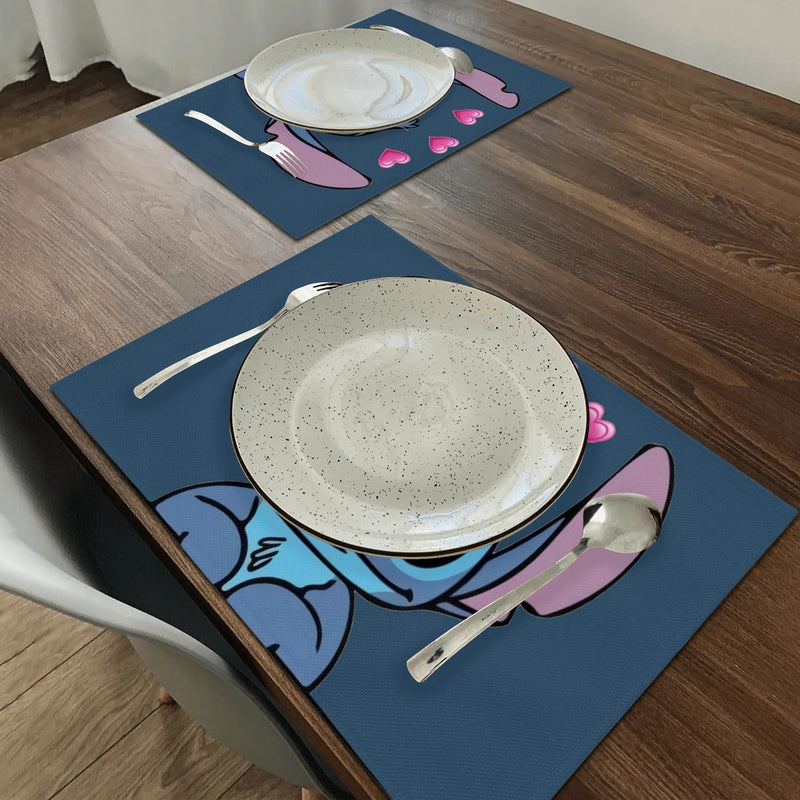 Disney Stitch Placemat – Schattige Cartoon voor Keuken en Tafeldecoratie