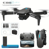 E88 Drone met Dubbele Camera – Opvouwbare Quadcopter met Hoogtehouder