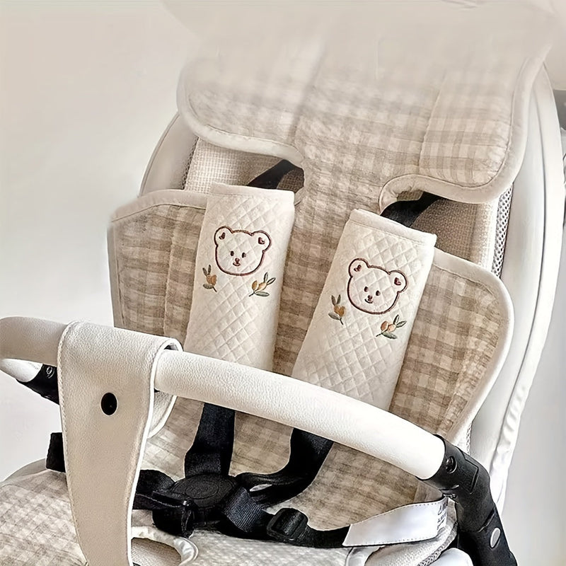 Schouderkussens voor kinderwagens & autostoelen – Comfort met dierenmotief