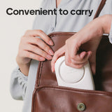 USB Oplaadbare Mini Nekventilator – Lichtgewicht met Verstelbare Snelheden