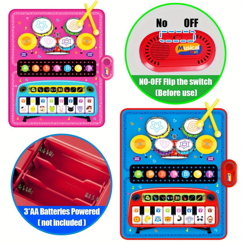 Kleurrijk Muziek Speelkleed - Voor Creatieve Muziekervaring