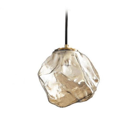 Hanglamp met Lavaglas Design