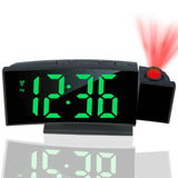 Digitale Projectie Wekker – LED Display en Snoozefunctie met Verstelbare Helderheid