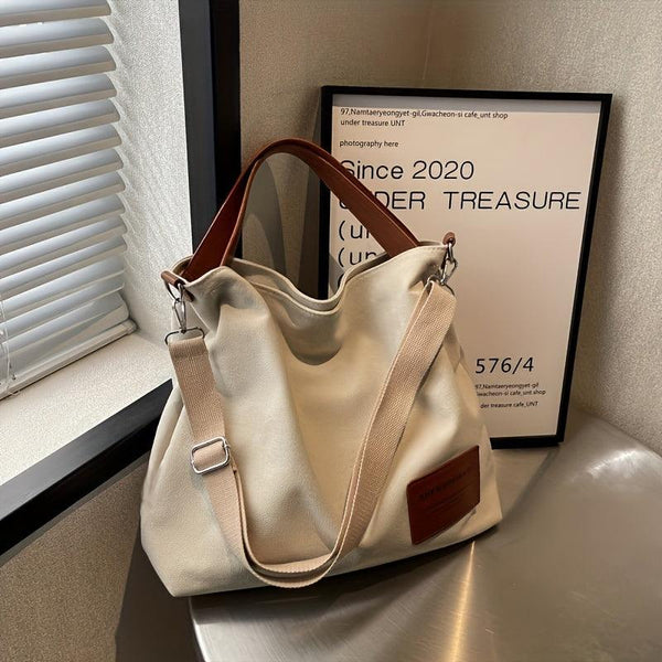 Stijlvolle Canvas Schoudertas – Sienna