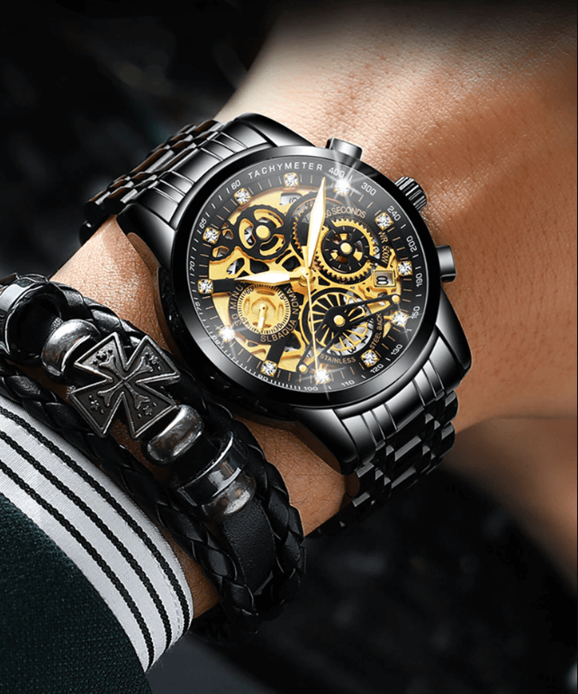 Skeleton Herenarmbandhorloge – Eclipse