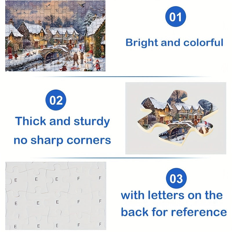 Winterse Feestdagen Puzzel – Voor Gezelligheid en Plezier