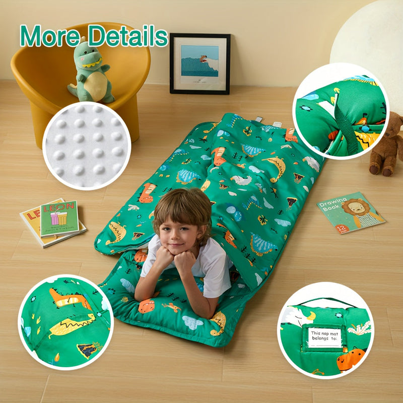 Dino Slaapmat voor Kinderen - Voor Comfortabele en Leuke Avonturen