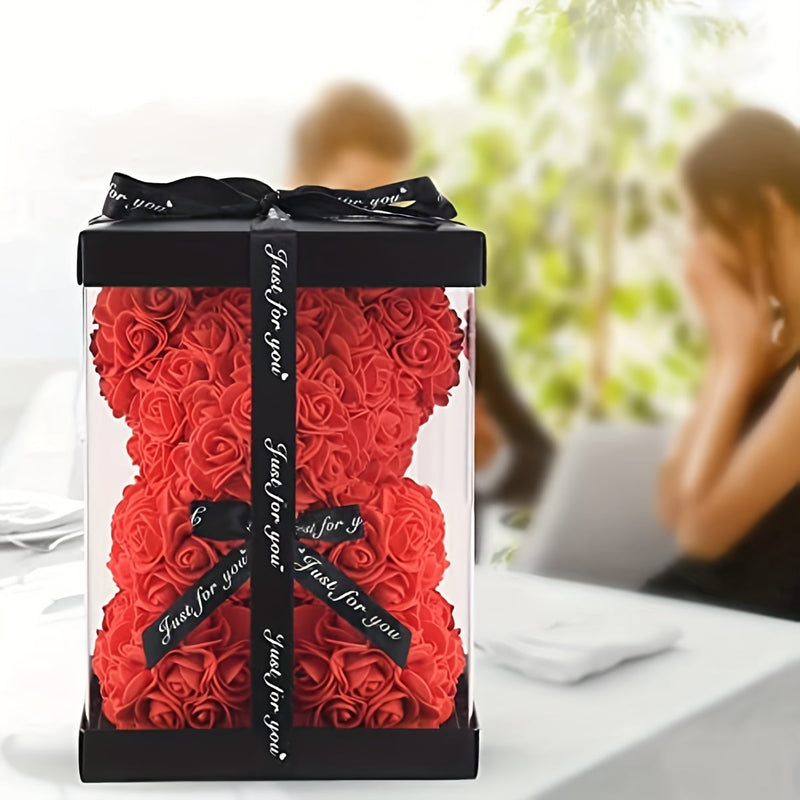 Luxe Rozenbeer voor Valentijn - Een Schattig en Romantisch Cadeau voor je Liefste