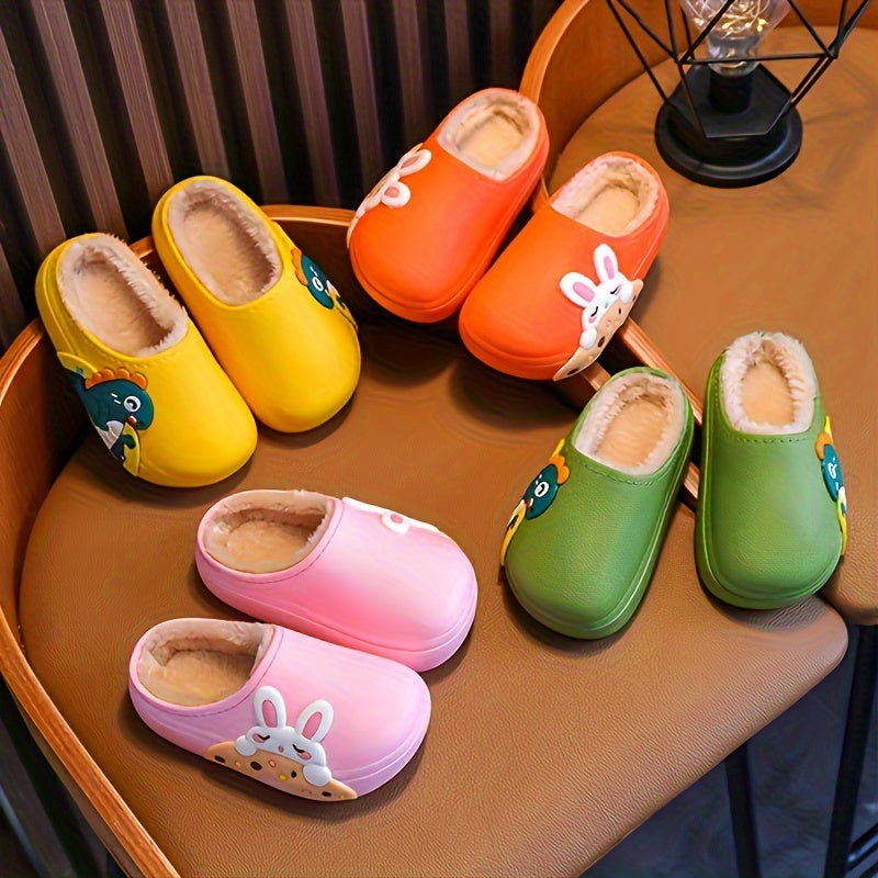 Schattige Dino Slippers voor Baby's - Warm en Comfortabel
