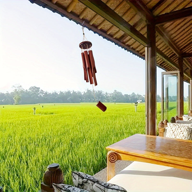 Handgemaakte Bamboe Windgong – Ideaal voor Buiten en Binnen met Rustgevende Geluiden