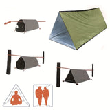 Survivor Emergency Tent - Waterdichte Noodopvang Tent voor 2 Personen