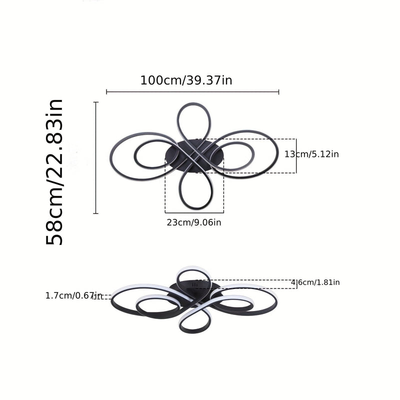 LED Plafondlamp 90W – Grote Diameter en Dimbaar