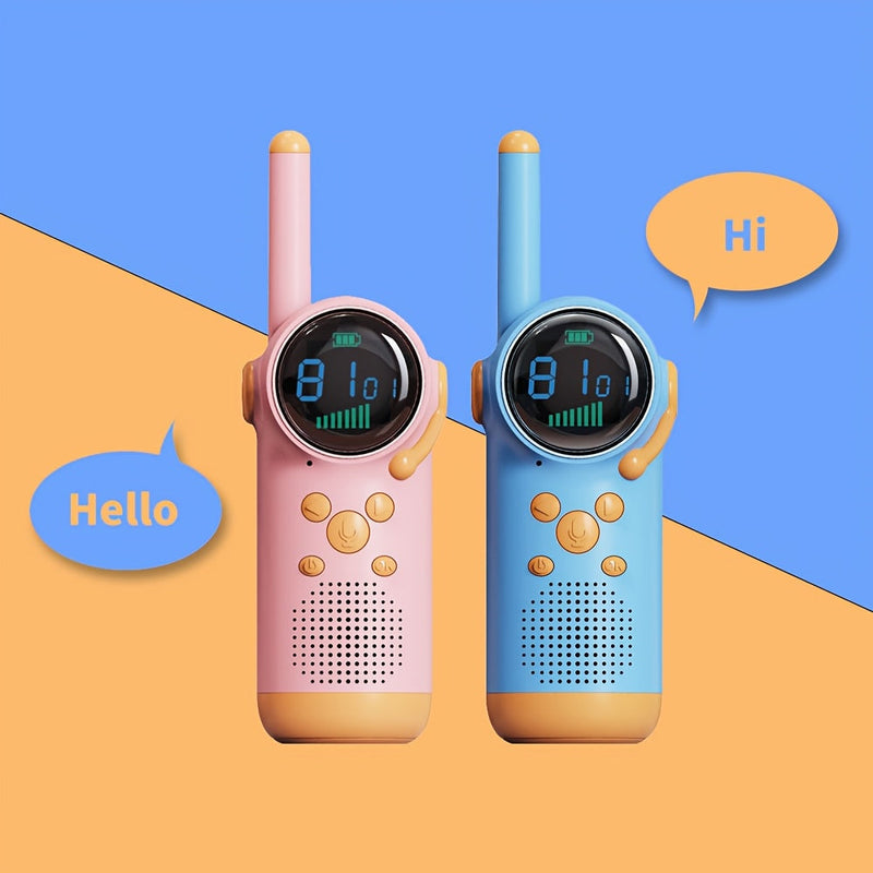 Kinderen Walkie-Talkies Set – 3-Mijl Bereik & Oplaadbare Batterij