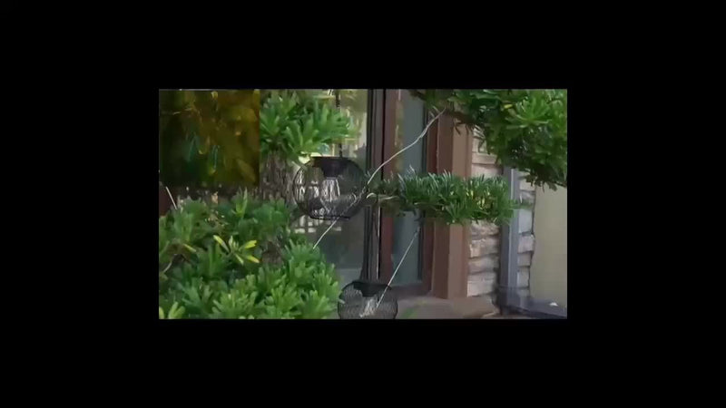 Houten Solar Tuinlantaarn – Ideaal voor Avondverlichting in de Tuin