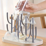 Cactusvormige Babyfles Droogrek - Praktisch en Stijlvol voor Babyaccessoires