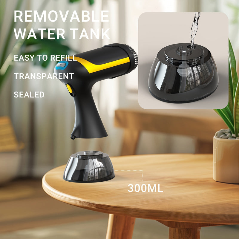 Draagbaar Handheld Stoomstrijkijzer – Efficiënt en Gebruiksvriendelijk voor Thuis en Reizen