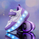 GlowRiders Roller Sneakers - Voor Kinderen met Lichtspektakel