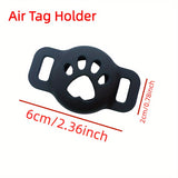 Reflecterende Kattenhalsband met AirTag Houder en Bel – Verstelbare Halsband voor Nachtzichtbaarheid