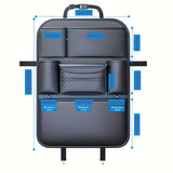 PU Lederen Auto Stoelrug Organizer – Strak en Functioneel