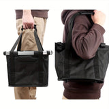 Opvouwbare Fietsmand – Hoge Capaciteit en Stevige Draagcapaciteit voor Fietsen en Dieren